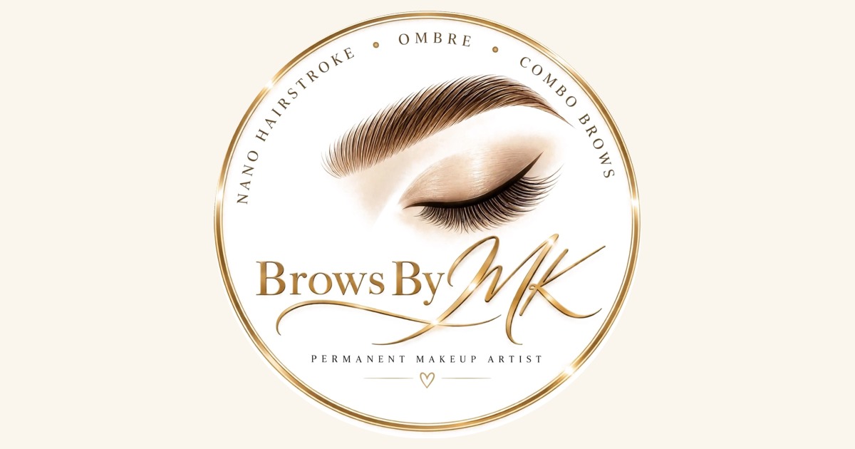 MK Brows Artist — Brows By MK logo